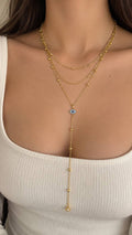 drop necklace