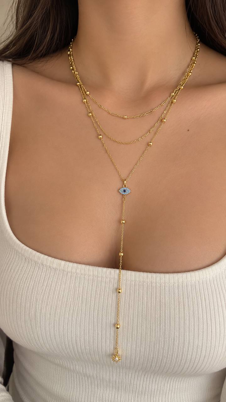 drop necklace