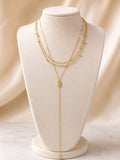 drop necklace
