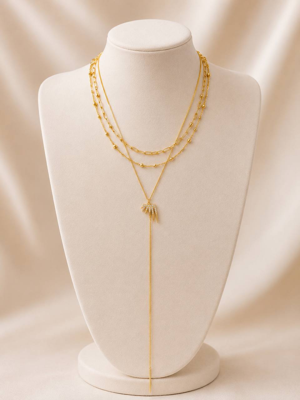 drop necklace