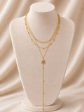 drop necklace