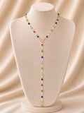 drop necklace