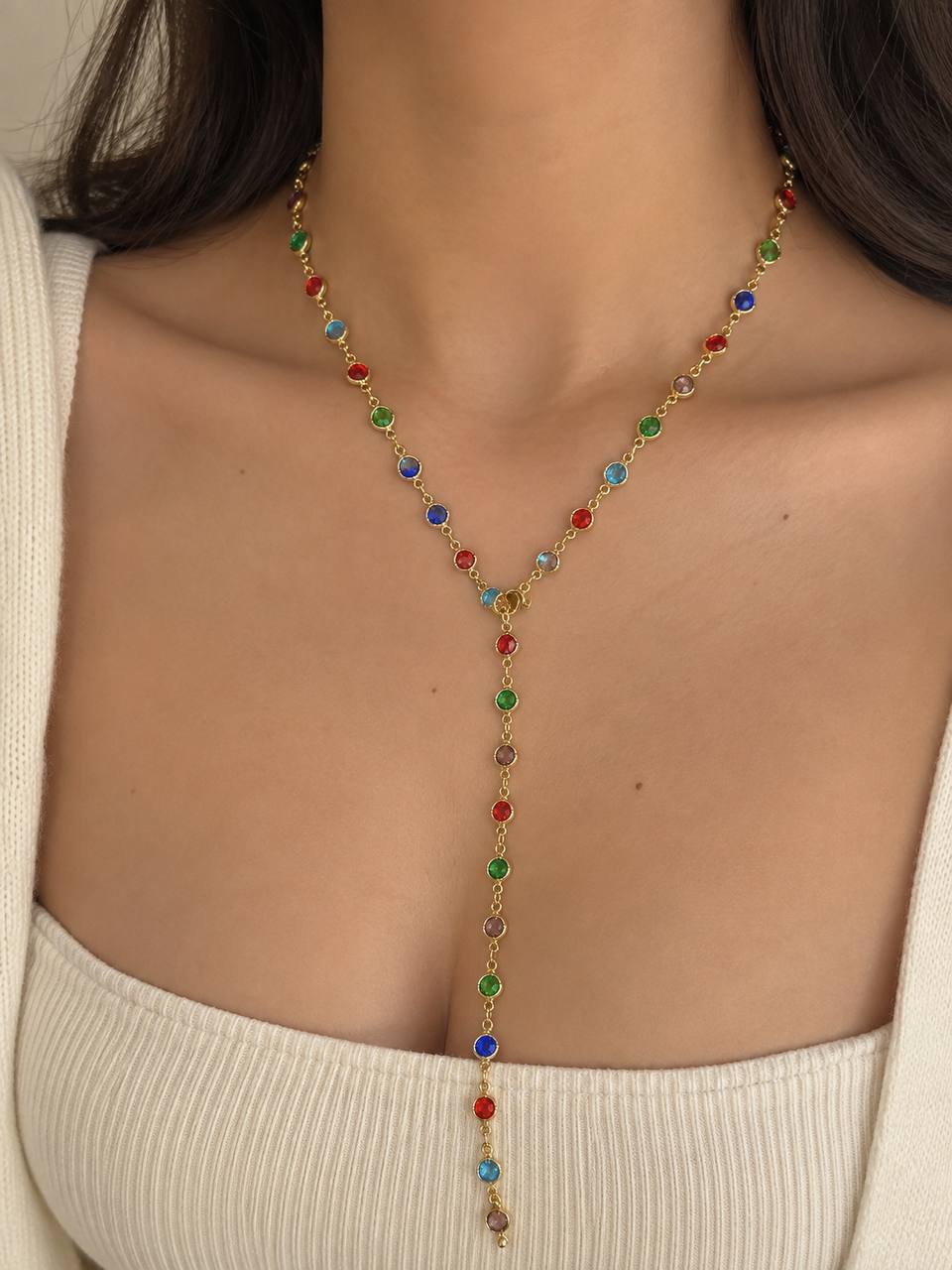 drop necklace